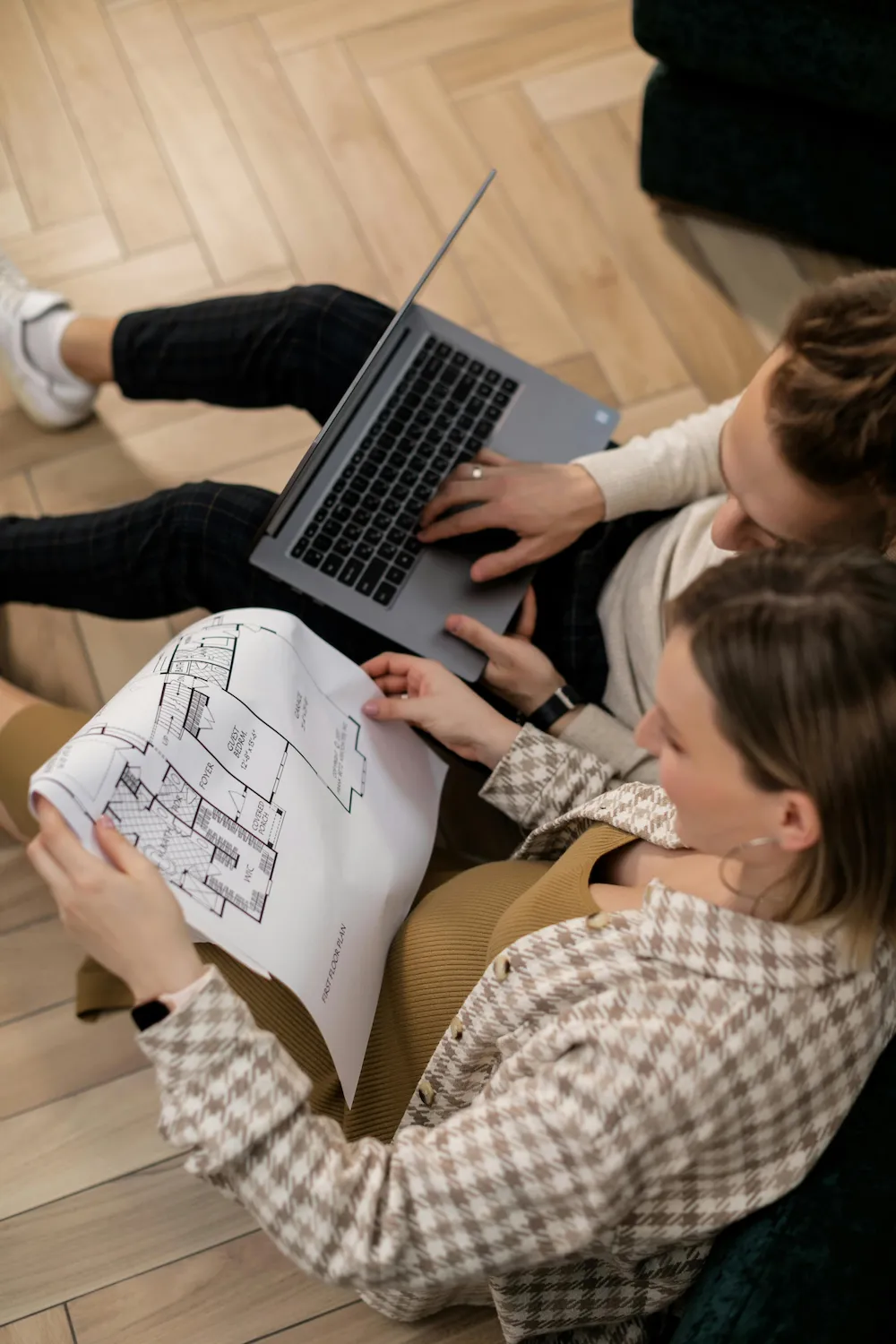 Homeowner reviewing preferred pricing membership for maintenance services